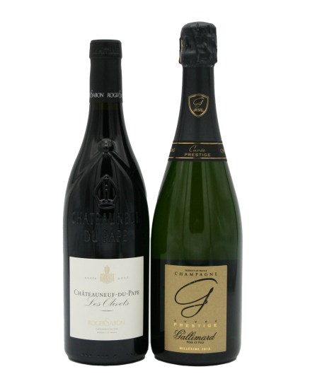 Champagne & Chateauneuf-du-Pape